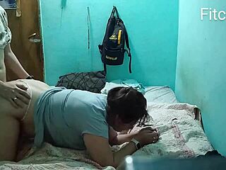 Homemade Latina Emo Girlfriend Bent Over Doggystyle Panties Fuck