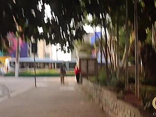 imagine granny fucked hard in city trailer bts cumshot!