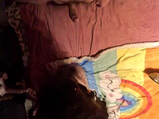 POV threesome where my lover bends me over with her big ass