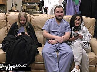 Jasmine Rose's Hairy Bush Blasted With Cum In Nurse Gaping Anal Ride