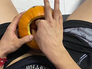 Sexy Curvy Latina Milf Dulce Halloween Homemade Spitting Handjob Blowjob Ass Lick!