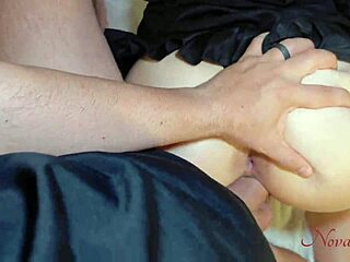 i'm the sexy maid SQUIRTING everywhere on this huge cock!