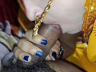 Conversational-emoji indian hot wife bedroom creampie dirty talk post wedding 👰🔥