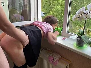 whoa classmate, surprised by my huge cock pounding 😏🍆