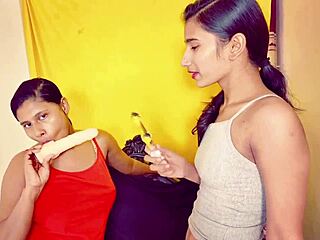 uhh two skinny teen girls scissor to double CUMSHOT mess
