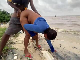 Security guard handles squirting pussy better than husband ever could