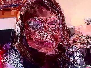 hairy asian teen hammered by monster bbc vintage style!