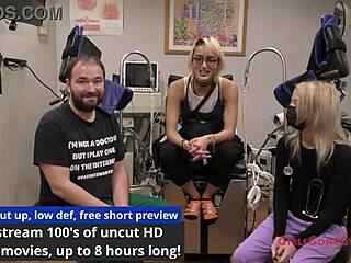 channy crossfire endures intense nurse physical with anal gaping