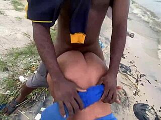 Security guard handles squirting pussy better than husband ever could