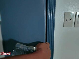 Filipina Hotel Waitress Deepthroats for Rough Pussy Service