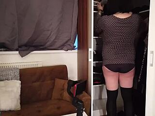 shione's ninth-month boob bounce suck