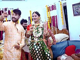 Sudipa's Wedding Night Gangbang with Five Husbands Full Fuck Fest!