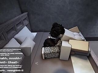 roblox office girl seduces for late fuck