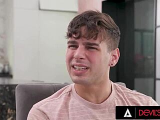 Kai Jaxon rams Dylan Moore hard in steamy doggystyle pounding