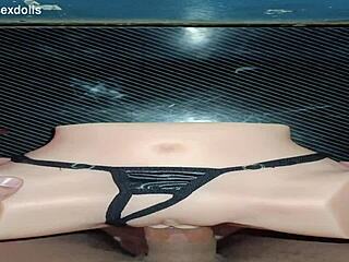 Trailer Candy USA Black Thong Closeup Tease