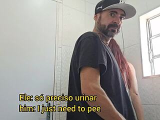 Employee's Secret Public Bathroom Fuck