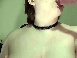 Chubby sluts suck dildos and titfuck in homemade compilation