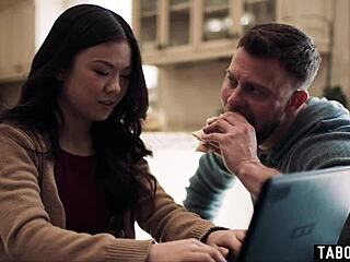asian teen lulu heard milf vic fucking roommate seth can i join?