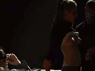 haley scott surrenders roughly to masked guys passion