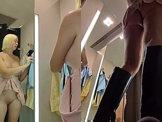 hidden cam fitting room juicy pussy upskirt