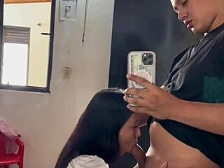 fucking hot latina big ass while gf away 🍑😈