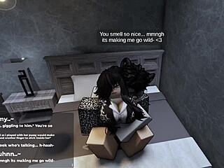 roblox office girl seduces for late fuck