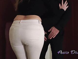 she opens door to lover while hubby waits inside