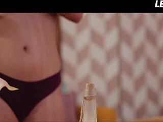 me and my hot lesbian friend aisha anya krey dive into wet pussy play