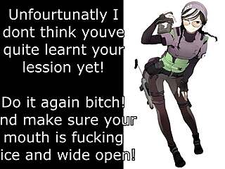 Dokkaebi Hentai Femdom JOI Pissplay Toilet Vomit Food