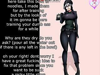 Dokkaebi Hentai Femdom JOI Pissplay Toilet Vomit Food