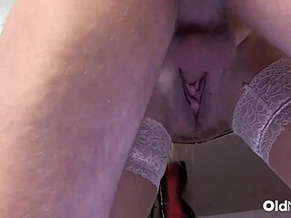 blonde milf rebecca teases chris cobalt's huge cock