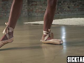 Eveline Dellai's Petite Toes and Pussy in Hardcore Fuck