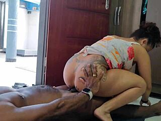 Sit on my cock then pound my fat ass hard!