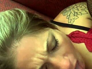 sexy milf housewife sneaks to hotel for boss's monster cock pounding