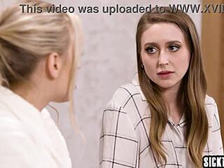 Anna Claire Clouds rides Laney Grey's face then ass licked