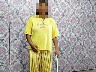 Young Married Indian Bride Outdoor Rooftop Romance