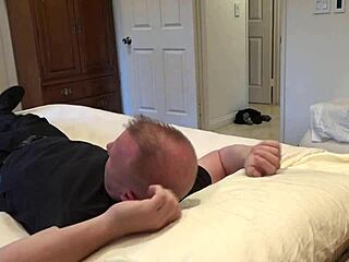 scarlett johnson the skinny housewife gags deep on my cock pov...