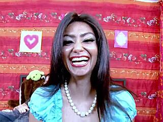 kevin-white's raw passion debut with hairy arab beauty ivannah fingering