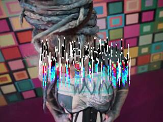 Skinny Goth Newbie's First Anal Gapes Wide On Monster Cock Cowgirl