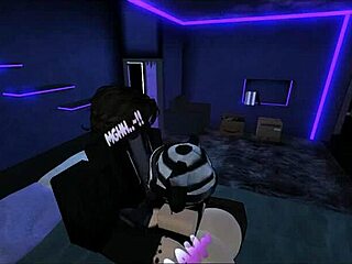 Perrita Savors Massive Cock With Roblox Beats