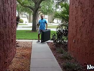 naomi foxxx's ebony milf pussy squirts wildly during hardcore monster black cock massage