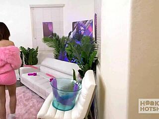 Tiny Hooker Aria Valencia Craves Bryan Gozzling's Extreme Rough Sex