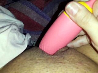 waking up horny, fingers deep in my dripping fat pussy lips, wanna taste?