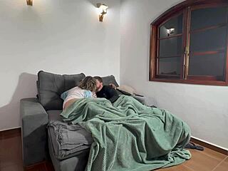 curvy latina wife fucked hard while cuckold watches bisexual exhibitionist fun