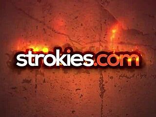 Tiffany Watson's goofy blonde pov handjob ends cum-covered