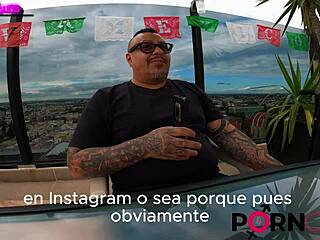 curvy latina milf spills passion career secrets in outdoor interview