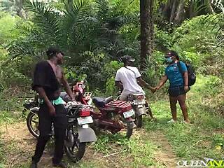lost university girl gangbanged by bikers in forest all styles