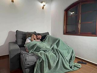 curvy latina wife fucked hard while cuckold watches bisexual exhibitionist fun