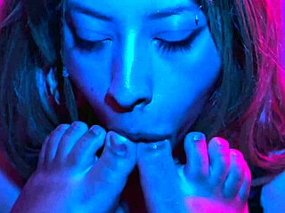 Smoking While Worshiping Your Sexy Latina Feet Goddess!