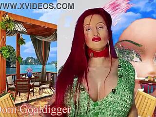 Surrender control to commanding goddess in kinky cosplay fantasy